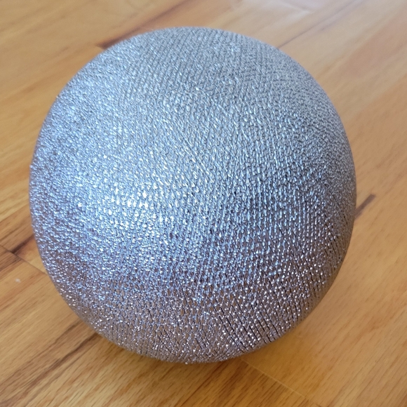 Pier 1 Other - Silver Decorative Sphere